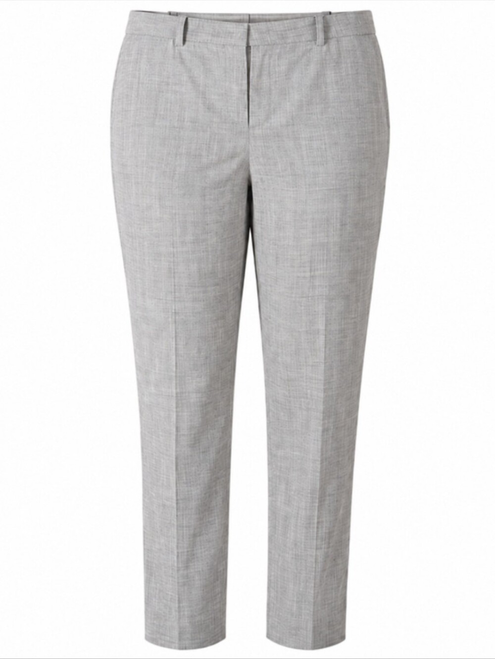 Talbots Gray Hampshire Ankle Pants Trousers Office Minimalist Plus Size 20WP